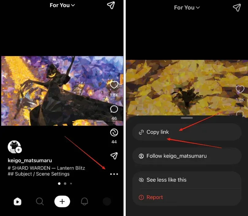 Step 1: How to get Sora share link